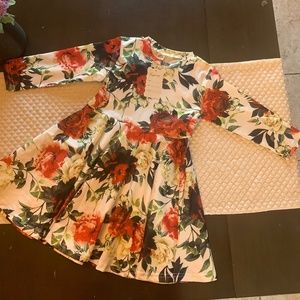 NWT girls Floral dress